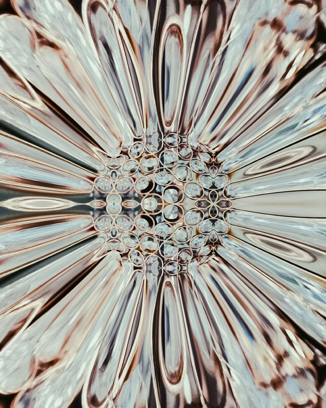 macro photography of sparkling diamonds